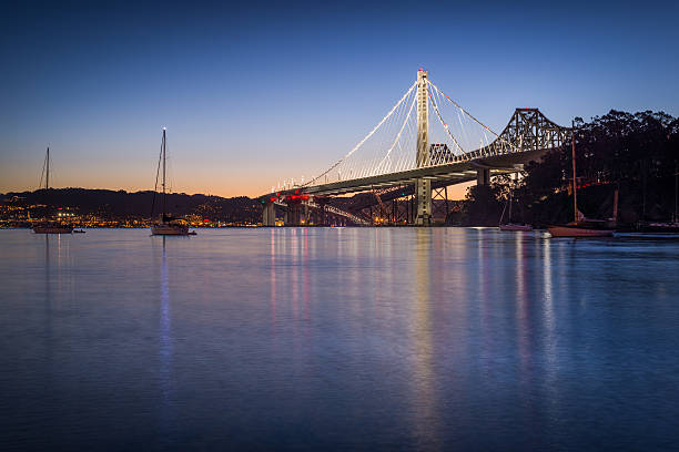istock Eastern Span San Francisco Bay Bridge at Dawn 472073439