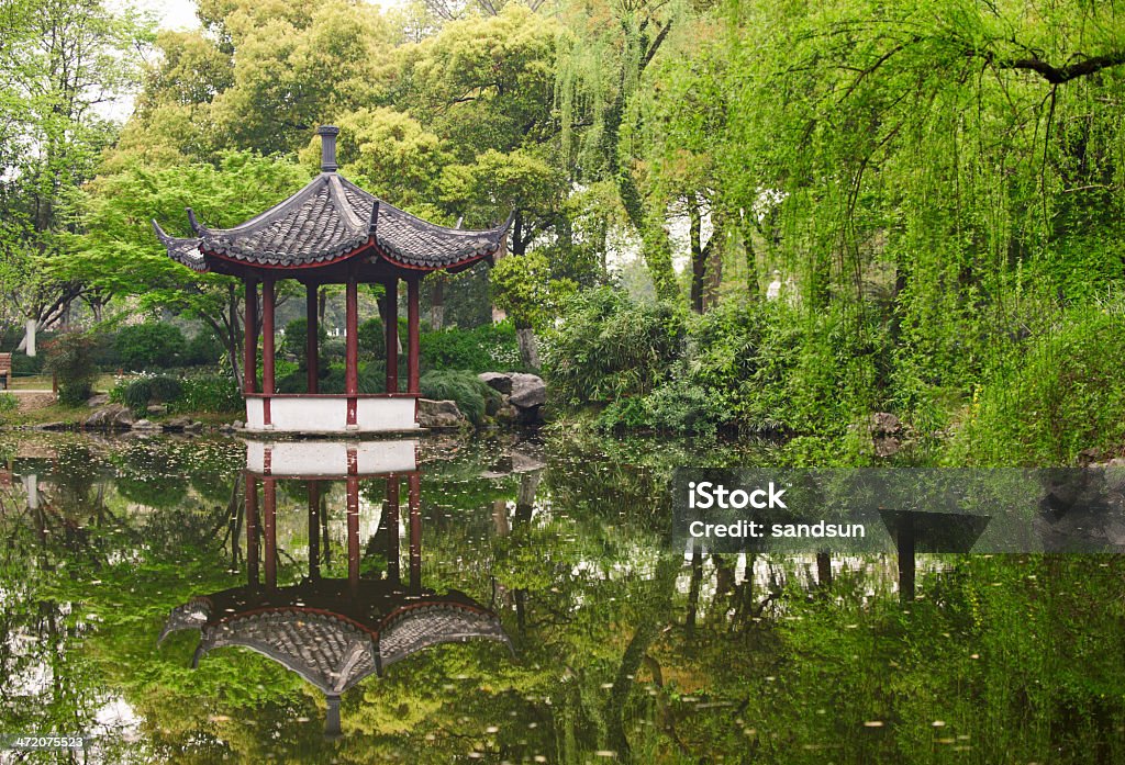 Chinese garden Architecture Stock Photo