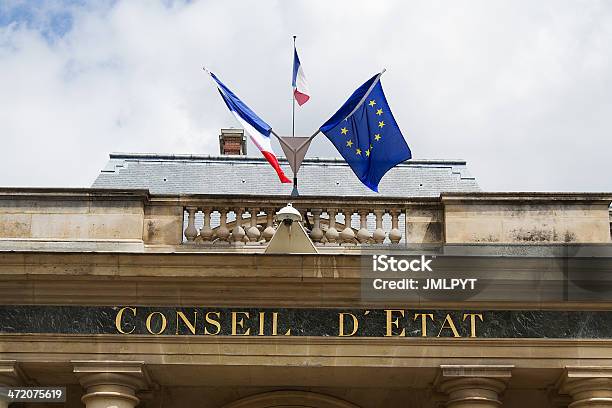 Paris Monument Council Of State Stock Photo - Download Image Now - Courthouse, France, Paris - France
