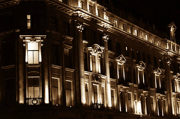 istock London building facade at night 472077267