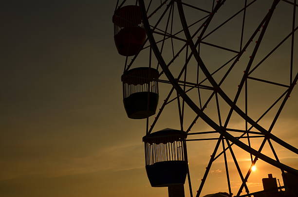 istock Ferris wheel at luna park, Sydney, sunset 472079216