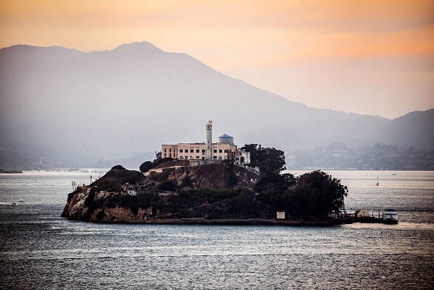 istock Sunset on Alcatraz Island 472079717