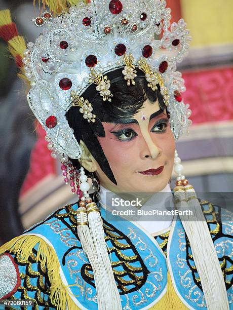 Make Up Style Of Chinese Opera Stock Photo - Download Image Now - Actor, Adult, Artist
