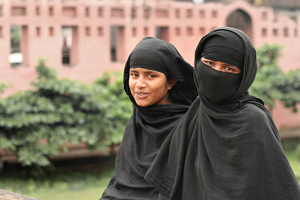 Muslim Ladies stock photo