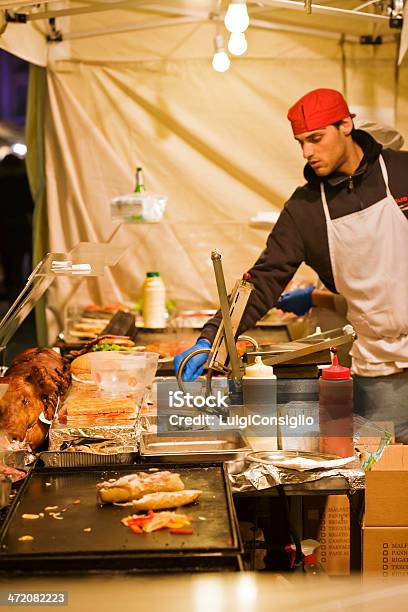 Market Saint Lucia To Verona Italy Stock Photo - Download Image Now - Burger, Business Finance and Industry, Celebration