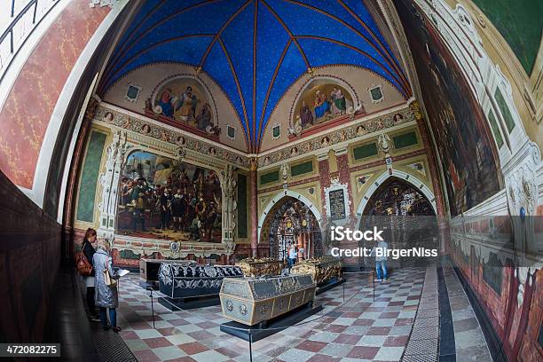 The Beautiful Chapel Of King Christian Iv In Roskilde Catheral Stock Photo - Download Image Now