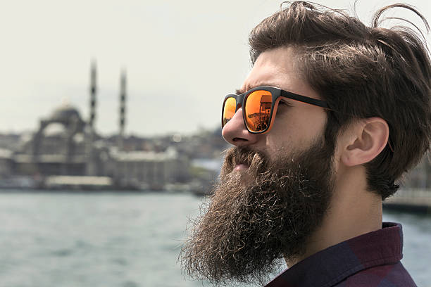 istock Man facing the city in Istanbul 472082474