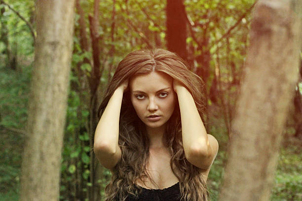 istock Girl in the forest. Series. 472082885