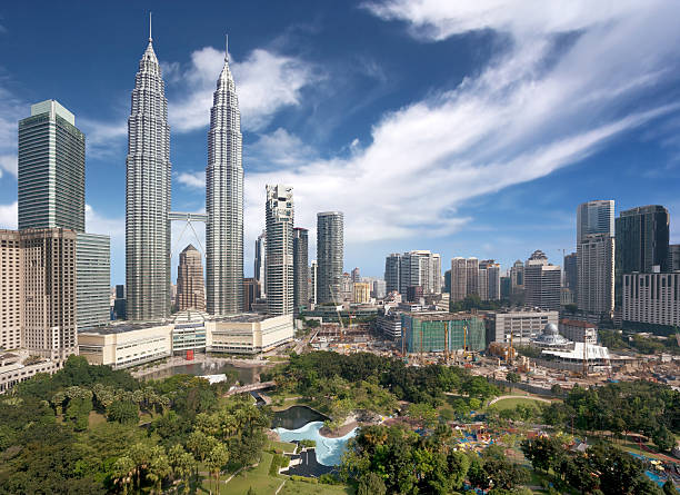istock Downtown Kuala Lumpur skyline on a sunny day  472082922