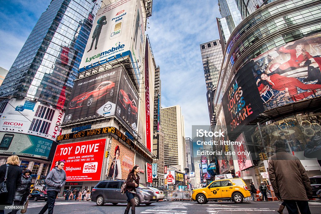 Times Square de Nueva York - Foto de stock de 42nd Street - Manhattan libre de derechos