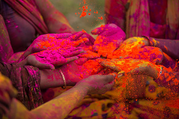 istock Holi Festival hands 472083224