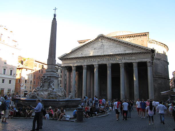 istock Pantheon at Piazza della in Rome, Italy 472086590
