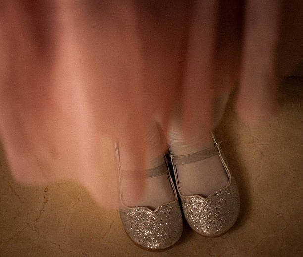 istock Girl's sparkly shoes 472090544