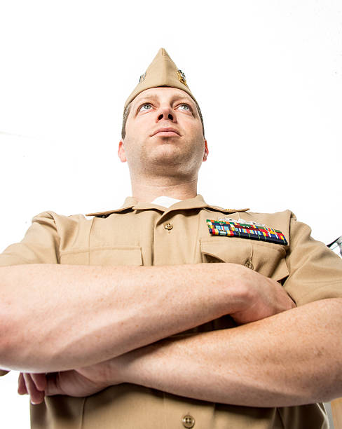 istock Military Man With Arms Crossed 472091537