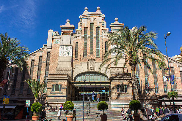 Mercato coperto di Alicante - foto stock