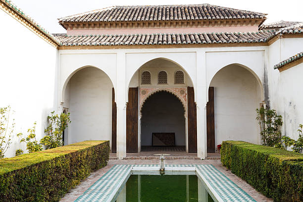 Patio de la Alberca - foto de stock