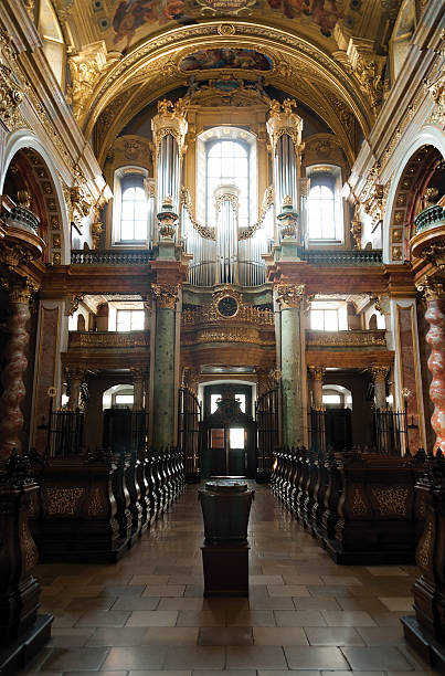 istock Interior ot the Jesuit Church 472096841