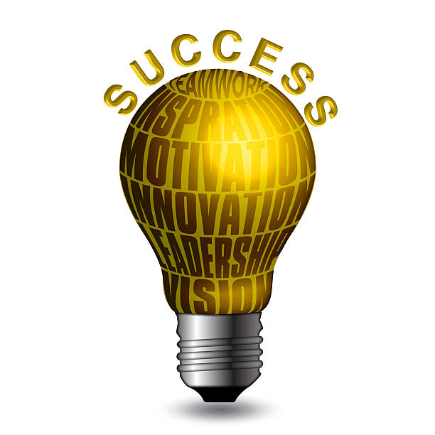 istock Golden bulb of Success 472096930