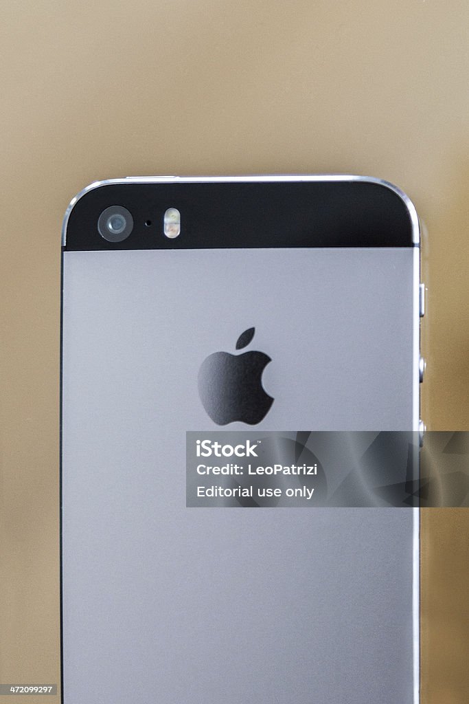 Apple iPhone 5 Jahren Rückseite - Lizenzfrei 2014 Stock-Foto