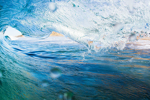 hollow onda - california encinitas beauty in nature blue - fotografias e filmes do acervo