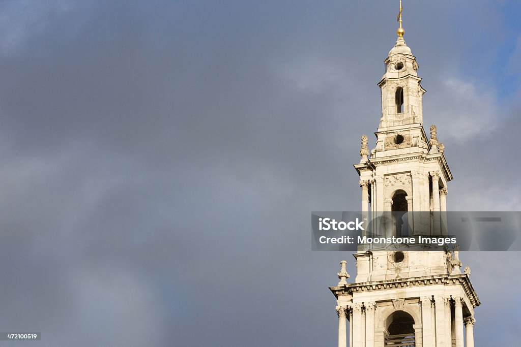 St Mary-le Strand a Londra, Inghilterra - Foto stock royalty-free di Ambientazione esterna