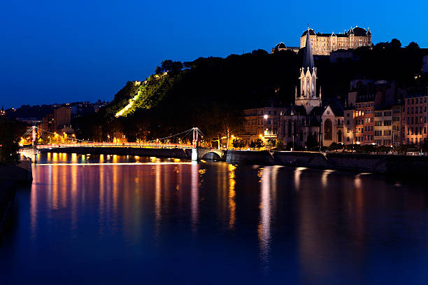istock night view of lyon old town 472101745