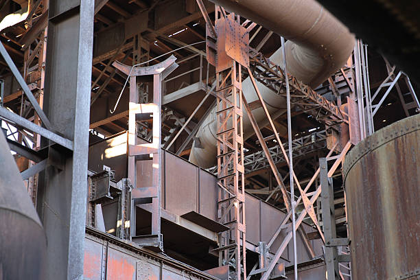 istock Old metallurgical plant 472104936