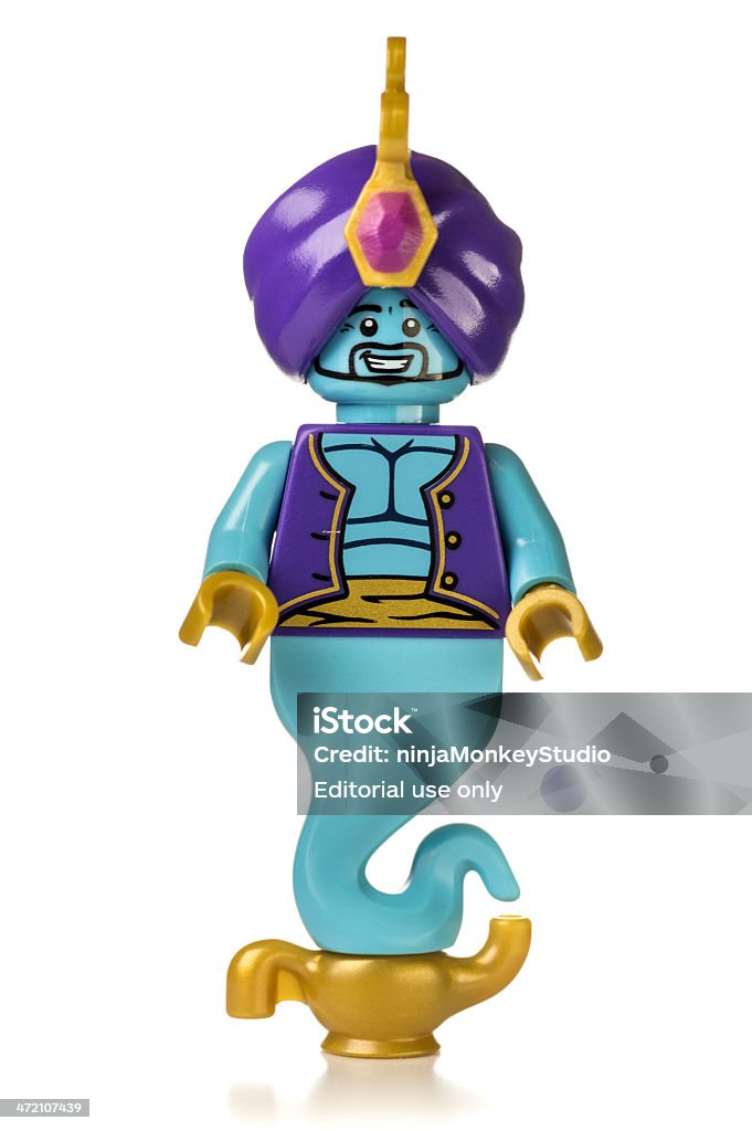 Génio Lego Minifigure - Royalty-free Lego Foto de stock