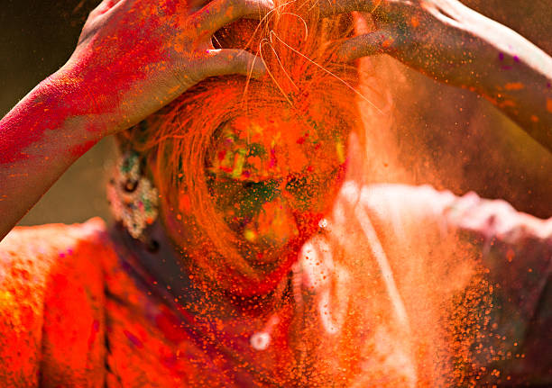 istock The intense colors of Holi 472107948