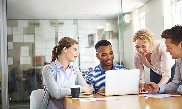 istock They're a cohesive team that works well together! 472108503