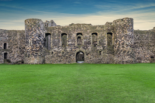 18th August, 2011 - Carlisle, England: Carlisle Castle stands imposingly against the backdrop of the historic city. This medieval fortress, with its centuries-old walls and towers, continues to be a symbol of strength and endurance, reflecting the rich tapestry of England's turbulent past.