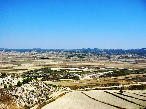 Desert of Los Monegros (Aragon, Spain)