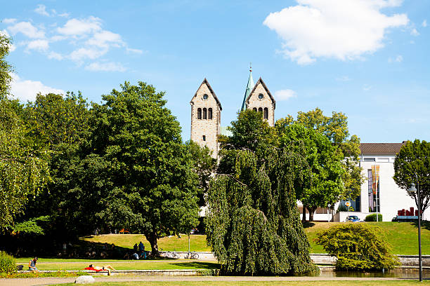 park in paderborn - paderborn stock-fotos und bilder