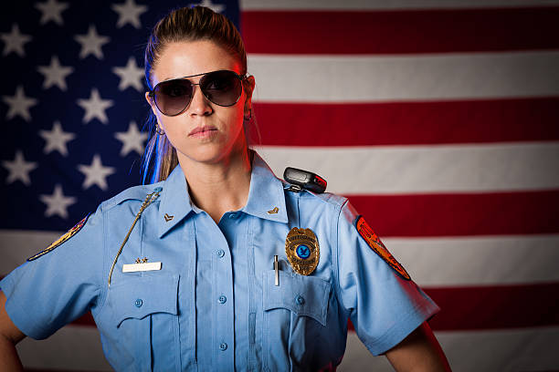 istock Confident Female Police Officer 472113498