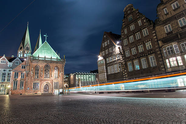 istock bremen old town night view 472114990