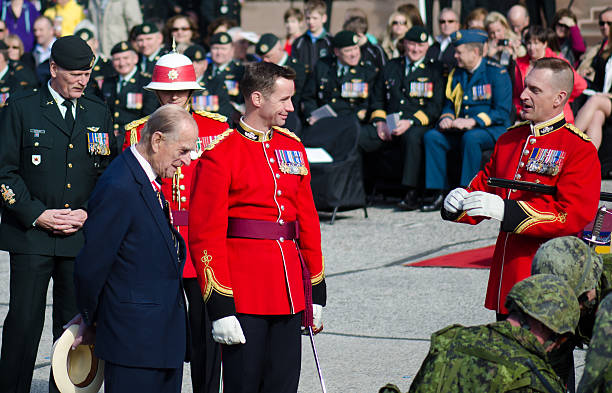 토론토 바이센테니얼 commemoration battle of york - prince philip 뉴스 사진 이미지