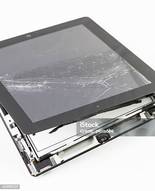 Destroied Apple Ipad - iPadのストックフォトや画像を多数ご用意 - iPad, ひびが入った, エディトリアル