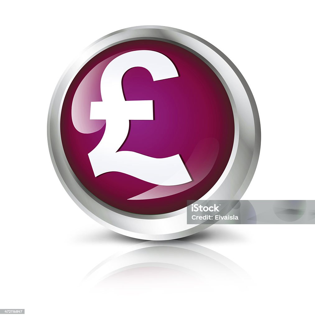 Pfund sterling-Symbol - Lizenzfrei Bezahlen Stock-Foto