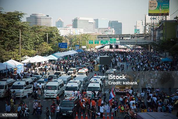 2014 年 1 月 13 日にはバンコクのシャットダウン Ladprao 5 通りの交差点 - 2014年のストックフォトや画像を多数ご用意 - 2014年, アジア大陸, インラック シナワット