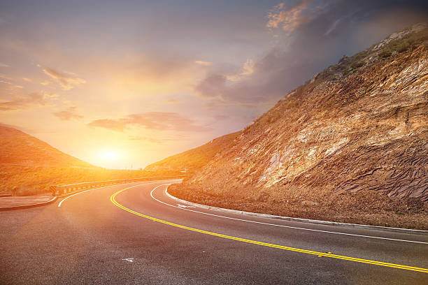istock Empty mountain road in USA 472119387
