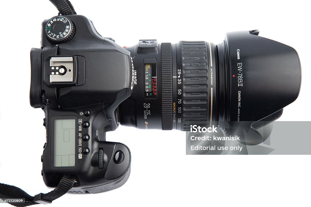 Aarzelen krassen Aja Canon 40d Camera With 28135 Mm Lens Stock Photo - Download Image Now -  Accuracy, Black Color, Business Finance and Industry - iStock