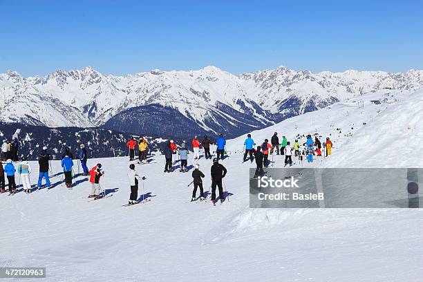 Skiresort In Österreich Stockfoto und mehr Bilder von Alpen - Alpen, Berg, Berggipfel