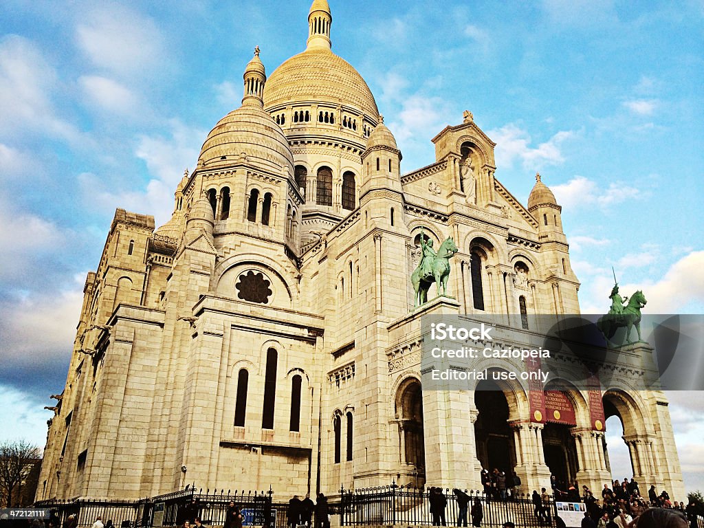 Sacré-Coeur en París - Foto de stock de Aire libre libre de derechos