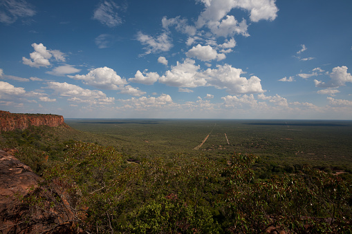 Panorama from Waterberg National Park, Namibia