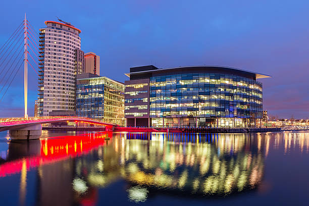 istock Manchester Salford Quays at Night 472123935