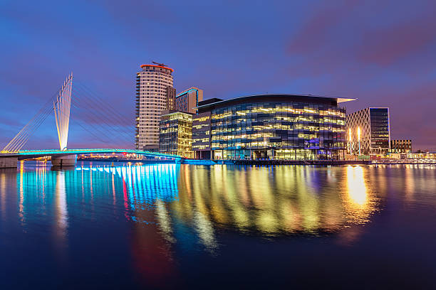 istock Manchester Salford Quays Waterfront View 472123941