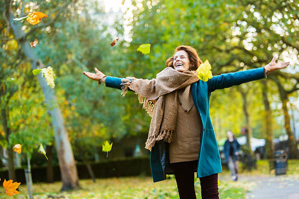 istock Excited Senior Woman 472124363