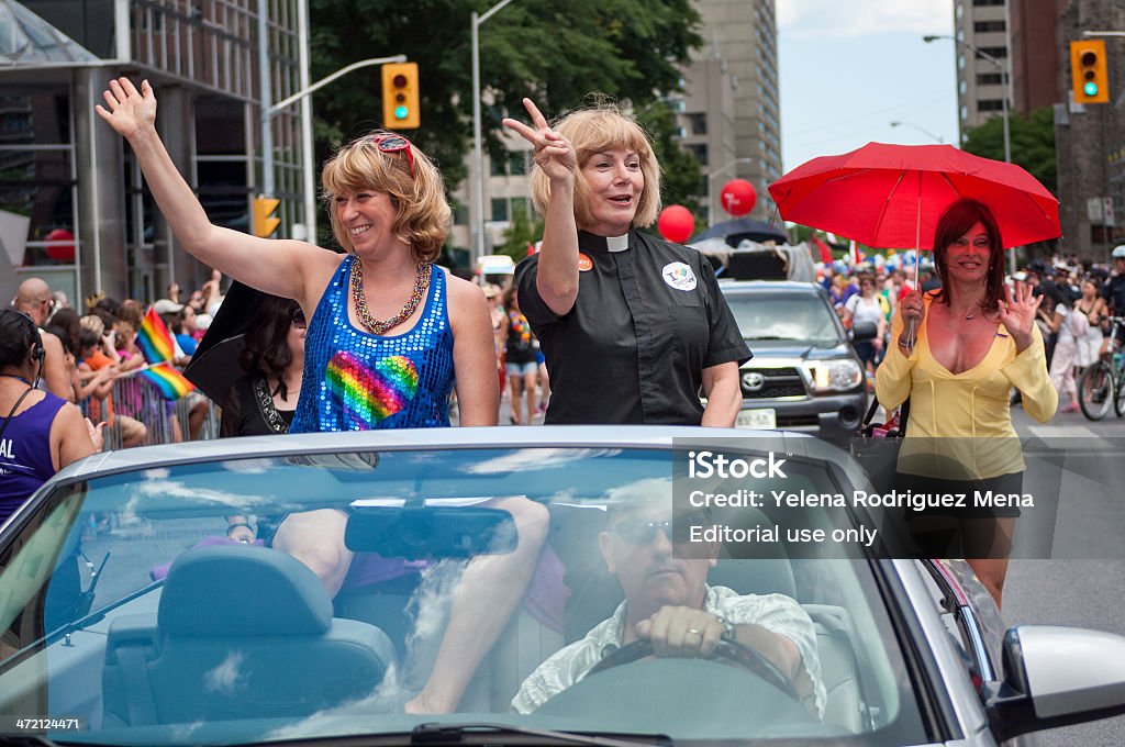 Parada Pride Parade"-Toronto - Foto de stock de Canadá royalty-free