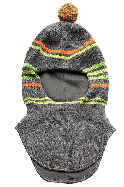 istock Children's warm woolen knitted hat 472124899