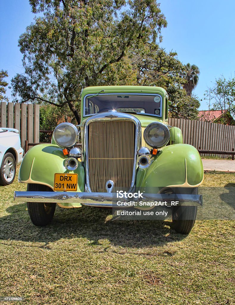 1933 Dodge seis série DP sedã Vista frontal - Foto de stock de 1933 royalty-free